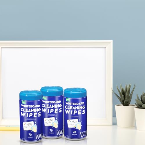 6 Pcs Whiteboard Cleaning Wipes Disposable Whiteboard Dry Erase Wipes for Cleaning Markers Home Classroom School Office, 4 x 5.5 Inch, 70 Count Per Pack - Image 4