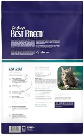 Dr. Gary's Best Breed Cat Diet Slow-Cooked in USA [Natural Dry Cat Food for All Ages] - 24lbs.,Dark Brown - image 2
