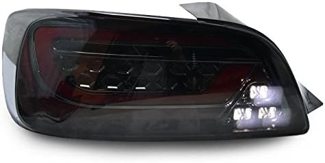 DEPO Black Chrome/Smoke Edition LED Light Bar Sequential Tail Fits ALL Honda S2000 AP1 AP2 - Compatible and Fits for Honda