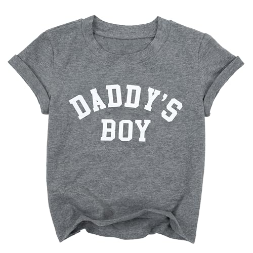 Image of Dad and Son Matching Shirts Daddy and Me Family Matching Outfits Daddy's Girl T-Shirt Father'Day Graphic Tee Tops