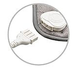 Disfruta de un alivio inmediato en la zona lumbar con la almohadilla eléctrica GSC, diseñada específicamente para esa área. Su tamaño de 40x30 cm cubre perfectamente la región afectada, proporcionando calor uniforme y constante para reducir el dolor y la rigidez muscular.