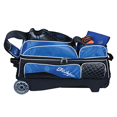 Strikeforce Royal Flush Triple Roller Bowling Bag #TOP2