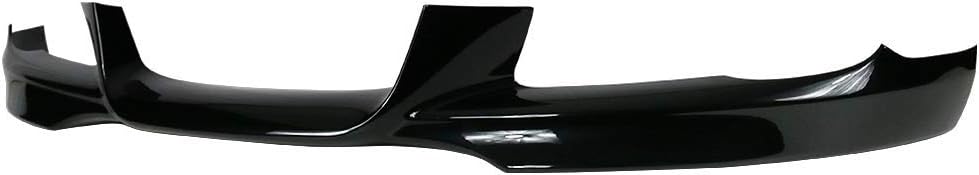 IKON MOTORSPORTS, Front Bumper Lip Compatible with 2007-2010 BMW E92 E93 3-Series Coupe Convertible, Air Dam Chin Splitter M-Tech Style PP Polypropylene Painted #475, C4R Black Sapphire Metallic