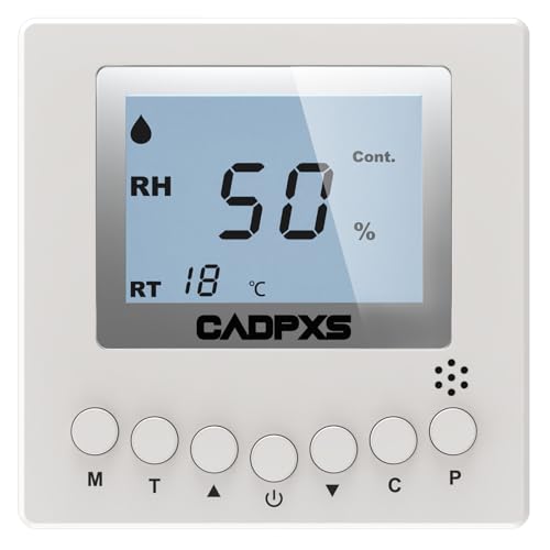 CADPXS Remote Controller for Remois X70 / XP70 / X125 / XP125 / X145 / XP145 Basement/Crawl Space Dehumidifier - Digital Humidity & Temperature Control, 25ft Cable, Adapt The Humidity Level