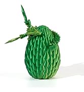 Addcean 3D Printed Dragon with Wing, 3D Dragon Eggs with Dragon Inside, Full Articulated Wing Dra...