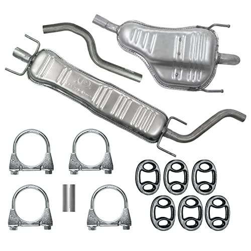 Schalldämpferset Auspuffanlage Auspuff für Opel Zafira 2 II B 1.6 1.8 2.2