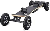 Crucero y escalada: este monopatín eléctrico tiene neumáticos neumáticos. Las ruedas fuera de la carretera son nada menos que fantásticas. Permiten que el tablero trompa casi cualquier cosa, calzadas de grava, pequeños baches e incluso parches de hierba.