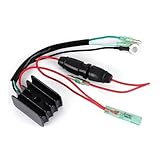 Regulador rectificador de voltaje Adecuado para motores 6 HP, 8, 20, 25, 30, 40, 50, 60 y 70 (E60H, F9.9C, F13.5, F15A). Números pieza: 6G1-81970-61 6G18197062