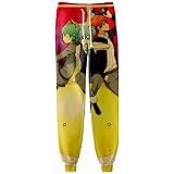 ISaikoy Anime Assassination Classroom Pants Ansatsu Kyoushitsu Trousers Gym Joggers Drawstring Cosplay Costume Sweatpants