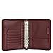 FranklinCovey - Charlie Binder for Ring-Bound FranklinCovey Planners | Genuine Leather - Zipper Closure (Compact, Burgundy)