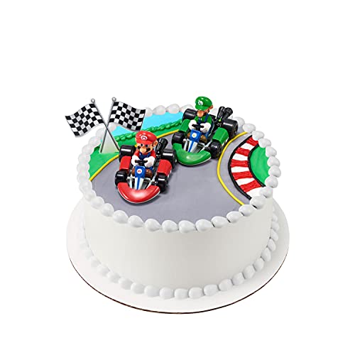 Decopac Decoration De Gateau Super Mario Kart Decoset Circulaire En Ligne