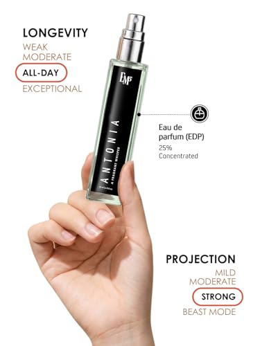 Image of EM5 Antonia Perfume for Men | Woody Earthy Spicy | Eau de Parfum | Strong and Long Lasting Spray | Luxury Gift for Him | 15 ml