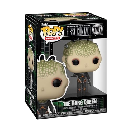 Funko Pop! Movies: ST First Contact - Borg Queen - Star Trek First Contact - Figura de Vinilo Coleccionable - Idea de Regalo - Mercancia Oficial - Juguetes para Niños y Adultos - Movies Fans