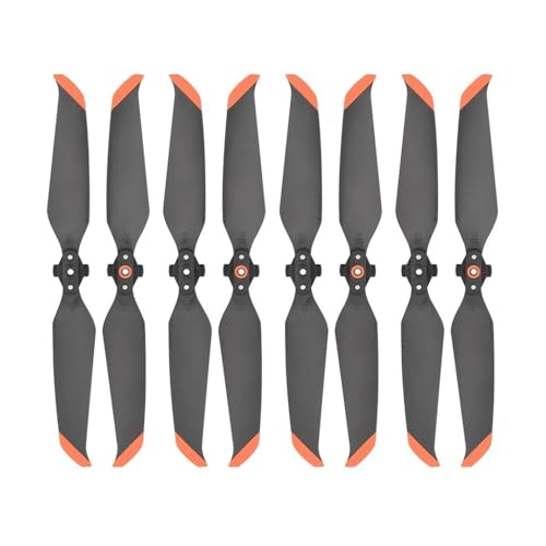 Hélices pour 2/AIR 2S 8 pièces 7238F faible bruit, accessoires de rechange orange