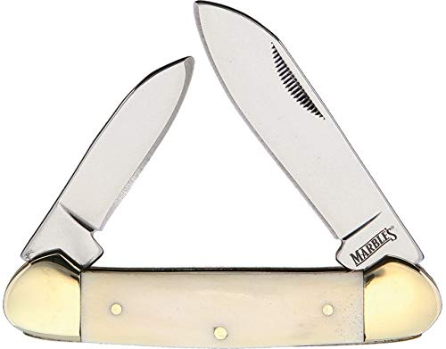 Marbles MR580 / PK352WH Canoe White Folding Knife