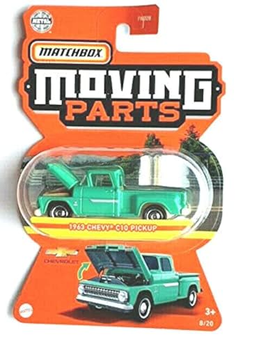 Matchbox 1963 Chevy C10 Pickup [Verde] 8/20 - Piezas móviles 2021