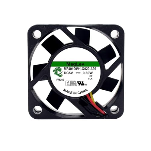 Ventilador DC5V 0.69W silencioso y eficiente SUNON MF40100V1-Q020-A99 de 3 líneas para chasis