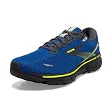 Brooks Men's Ghost 15 Running Shoe - Blue/Ebony/Grey - 10 Medium