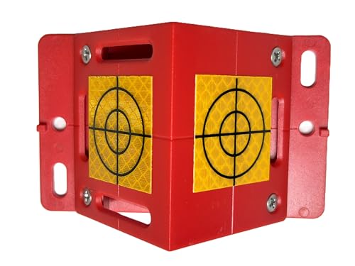 Generic Reflective Tape Survey Targets (Orange, Smart Angle Target), RTC_002