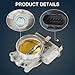 RADHLBNIU Electric Throttle Body Compatible with Chevy 5.3L Silverado 1500 2014-2020, Suburban Tahoe 2015-2020, Compatible with GMC 5.3L Yukon 2015-2020, Sierra 1500 2014-2020, Replaces# 12617792