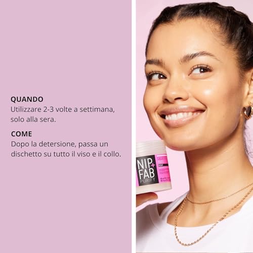 NIP+FAB Salicylic Fix dischetti detergenti per la notte 60 pz - 6