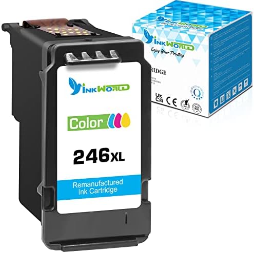 246XL Color Ink Cartridge Replacement for Canon CL246 244 for Pixma MG3022 MG2522 TR4520 TR4522 MG2922 MG2920 TS202 MX492 MX490 iP2820 TS302 MG2520 TS3129 TR4527 Printer