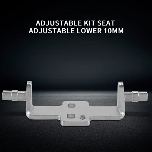 Wanjorlay Sitz für Fahrer, senkbar, verstellbar, 10 mm, für R1200RT R1200GS LC R1200GS 2008-18 R1250GS Motorradzubehör
