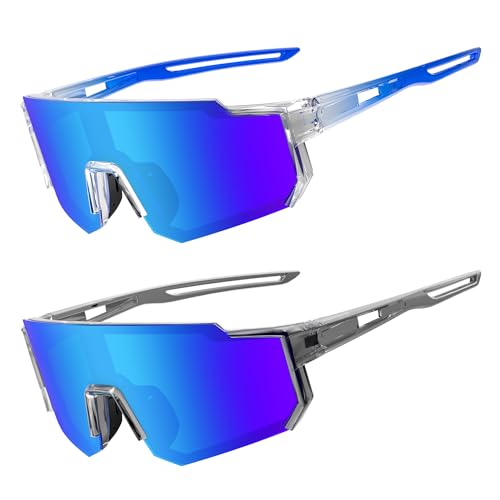 BOWILL Polarized Sunglasses for Men Women, Sporty Youth Glasses with UV 400 Protection for Cycling, Baseball, Driving by BOWILL - Used condition - US$8.58