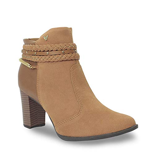 Bota Feminina Cano Baixo Mississipi - Q0291 Camel 38