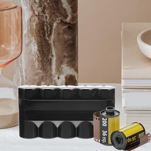 Estuche de rollos de película de gran capacidad ligero de plástico 4