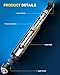 PHILTOP Rear Complete Struts Shocks Assembly Shocks Absorbers 341654 * 2 Compatible with 2007-2012 Dodge Caliber 2007-2010 Jeep Patriot 2007-2010 Jeep Compass