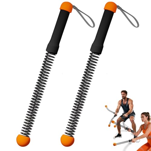 KINDLUME 2 Pièces Corde Musculation, Corde, Battle Rope, sans Cordon,