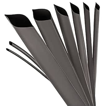 Krimpkous Met Lijm 9-3mm Transparant Dunwandig Krimpverhouding 3:1  Box 4 Meter