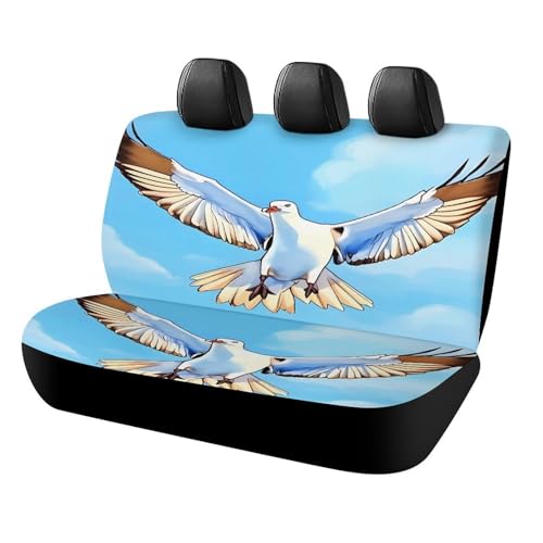 Funda para asiento trasero de coche para perro en furgonetas y SUV universales