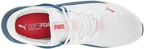 PUMA Men's Pacer Future Sneaker, White-Clyde Royal-for All Time Red, 10 | Image 4