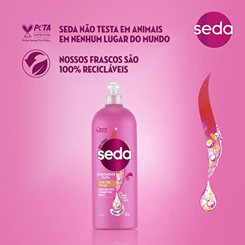 Seda Creme Para Pentear Micro Ceramidas Complex Cocriações Ceramidas Brilho Frasco 700Ml