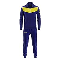 GIVOVA TUTA VISA TRIACETATO 4S BLU/GIALLO Tg. L