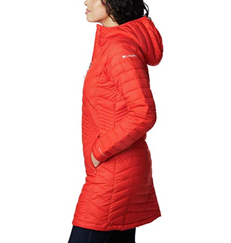 Image of Columbia Women Solid Powder Lite Mid Jacket Hoodie