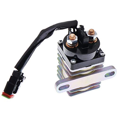 24V 100A GP-Magnetic Switch Relay 241-8368 2418368 Compatible with Caterpillar CAT Engine Excavator Loader Tractor C13 C15 C18 816F TK381 325D2 320D2 973D Aftermarket Parts