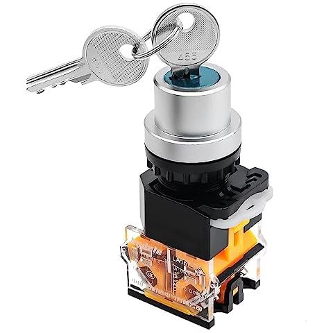 OELFFOW 1Pack Black Key Switch Cover