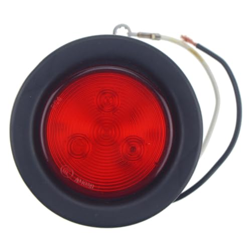 Feu de position led rouge pour camion et remorque étanche à haute visibilité