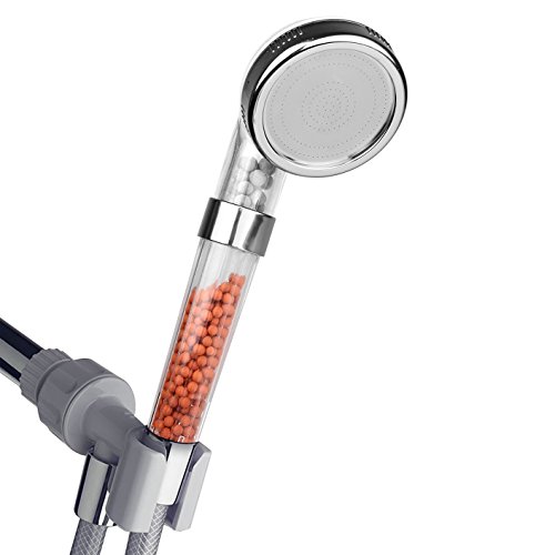 TiooDre Wassersparbrause und Schlauch Plus-Ionic Filter Handbrause mit Doppelturbocharged Druck- und Energie-Ball-Filtration fÃu00bcr Fixing Trockene Haut & Haar