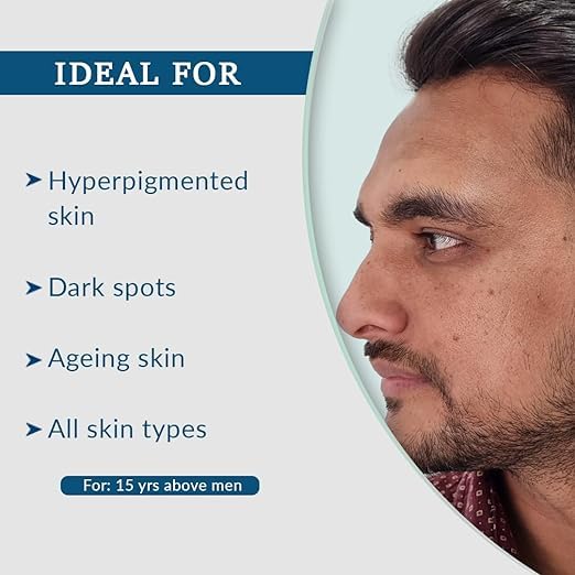 Miniatura 3 de Cosmetic Laboratories - Suero facial intensivo al 2% de alfa arbutina + 2% vitamina C para hombres, suero antienvejecimiento para hiperpigmentación,