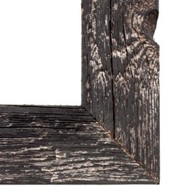Barnwoodusa | Farmhouse 8X10 Picture Frame | 1 1/2 Inch Molding | 100% Reclaimed Wood | Rustic | Smokey Black #TOP6