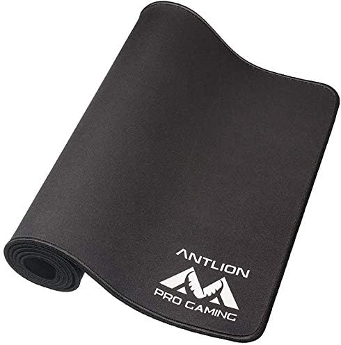 Antlion Audio Pro Gaming Über-Wide Mousepad - Black Extended Extra-Large 900x300mm Full-Size Non-Slip Mousepad