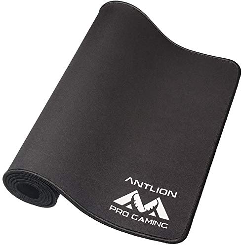 Antlion Audio Pro Gaming Über-Wide Mousepad - Black Extended Extra-Large 900X300Mm Full-Size Non-Slip Mousepad #TOP3
