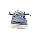 Hey Dude Women's Wendy Chambray Navy White, Size 8