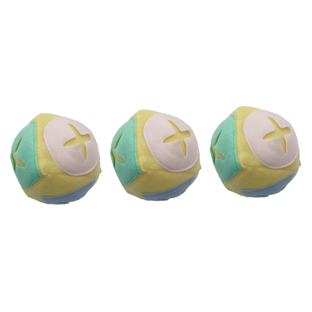 Sosoport 3 Piezas Jugando a la Pelota Divertido Juguete para Mascotas Juguetes para Masticar Dog Toys Juguetes para Perros pequeños Juguete de Entrenamiento para Perros Cachorro