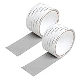 ZXNJA 2 Rollen Fliegengitter Reparatur Set,Fliegengitter Reparatur Klebeband,Fliegengitter Reparatur Für Moskitonetz 5cm X 2m,Stark Haftender Insektenschutz Fenster Fliegengitter Reparatur Set