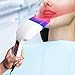 Handheld Teeth Whitening Light,30W 3-Color Adujstable Teeth Whitening Machine, LED Portable Teeth Bleaching Machine for Clinics, Hospitals, Beauty Salons